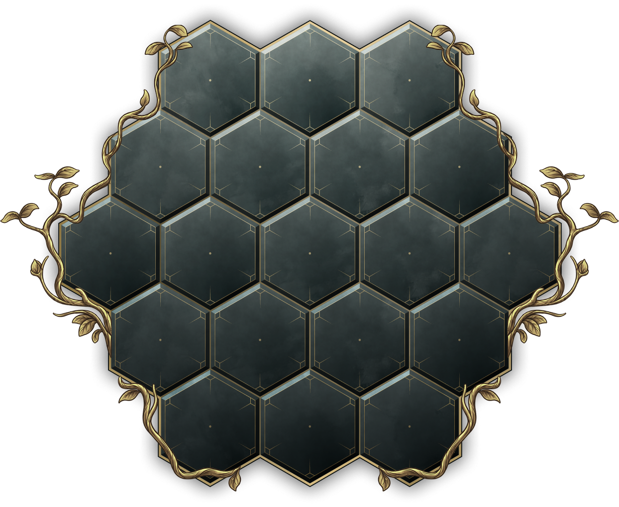 The hexagonal battlefield